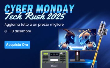 Geekmall Cyber Monday 2025: offerte imperdibili dal 1 all’8 dicembre Geekmall Cyber Monday 2025: offerte imperdibili dal 1 all’8 dicembre