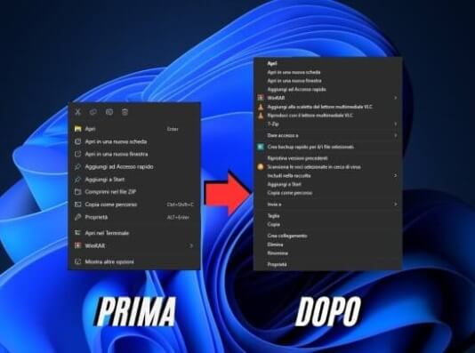 Cambiare Windows 11 Alla Visualizzazione Classica