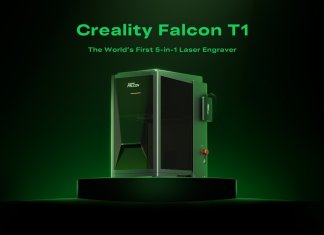 Creality Falcon T1: Il primo incisore laser 5 in 1 al mondo per l’incisione e il taglio Creality Falcon T1