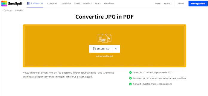 Convertire Foto In Pd Smallpdff