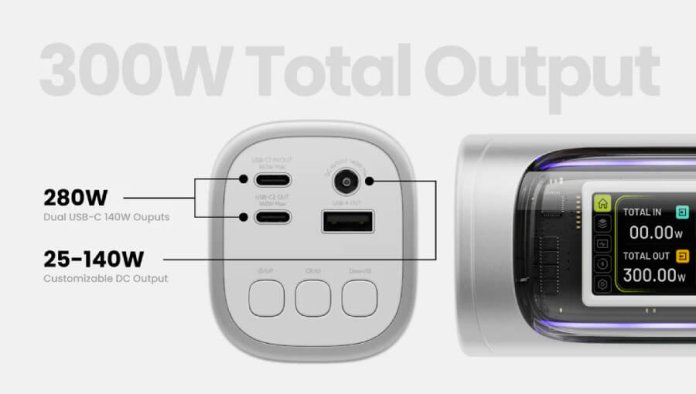 Sharge Shargeek 300 Output