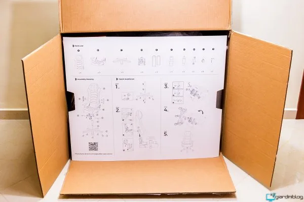 DXRACER Master Unboxing 3