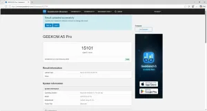 Geekom A5 Pro Geekbench GPU