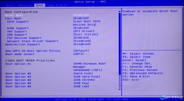 Geekom A5 Pro Bios 4