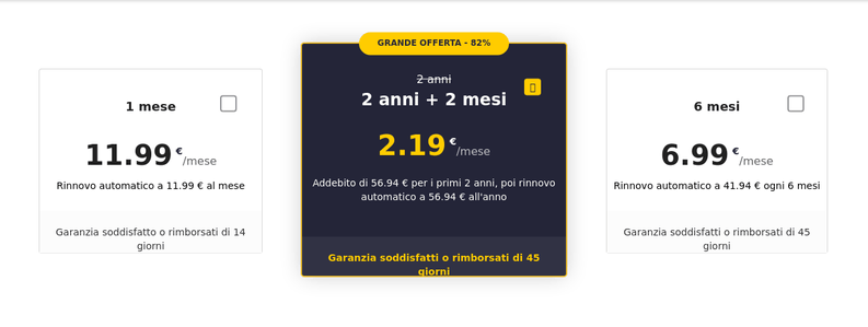 Offerta CyberGhost VPN