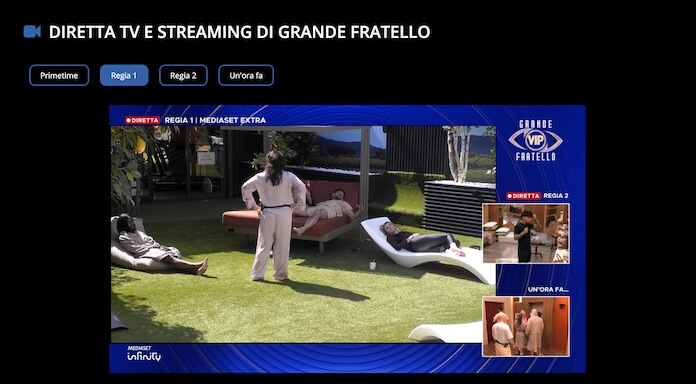 grande fratello diretta