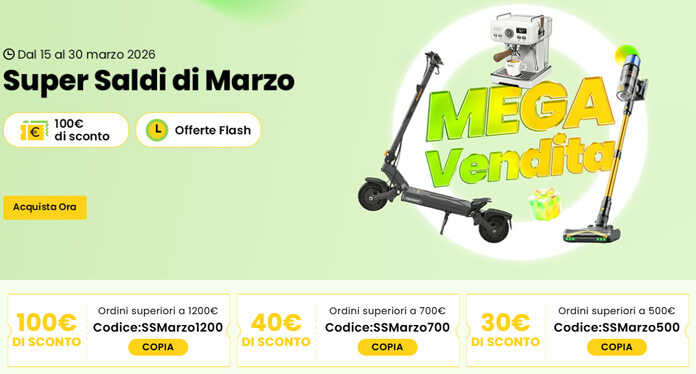 Super Saldi Marzo 2026 Geekmall