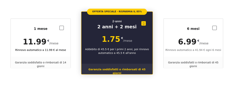 Offerta CyberGhost VPN