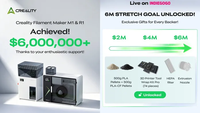 Creality M1 R1 Indiegogo