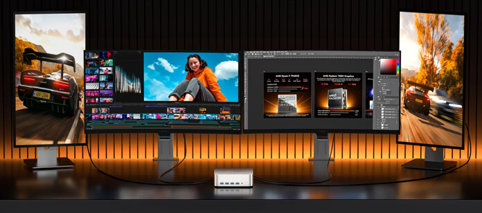 Geekom A7 Max 4 Display