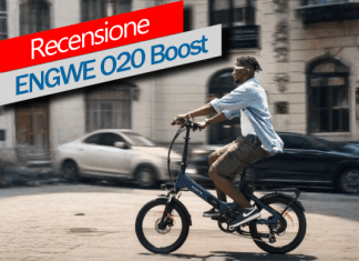 Recensione ENGWE O20 Boost: la pieghevole cittadina senza compromessi Recensione ENGWE O20 Boost