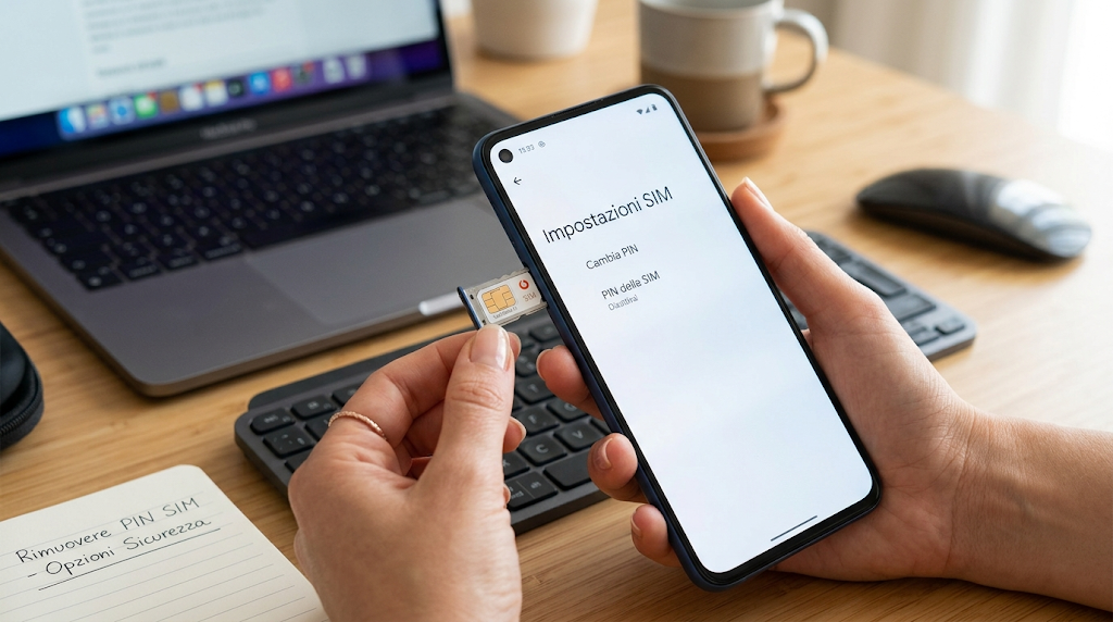 Ttogliere Il PIN Dalla SIM