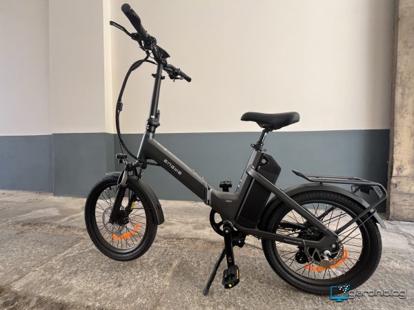 Vista Posteriore Ebike ENGWE O20 Boost