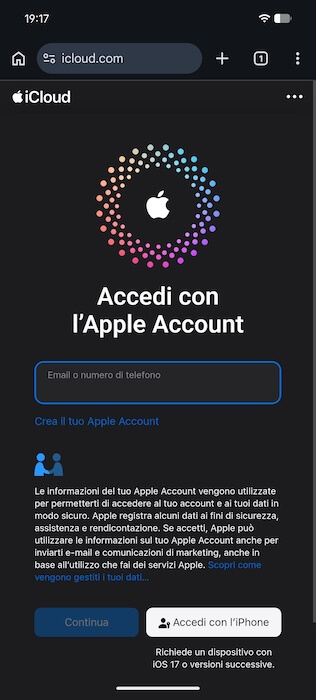 Accedi A Icloud Com Da Android
