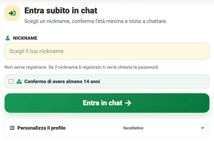 chat italy