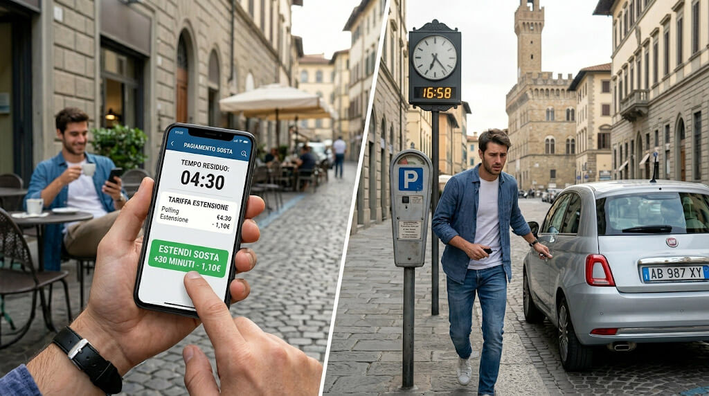 Estensione Sosta Tramite App