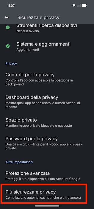 Impostazioni Android Piu Sicurezza E Privacy