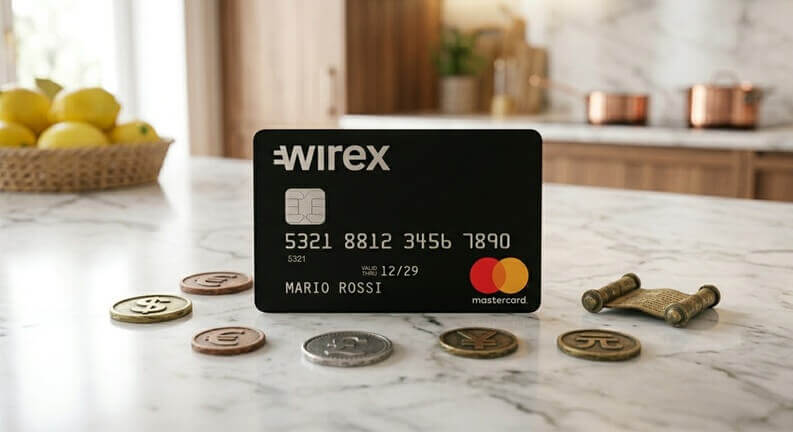 Wirex Carta Con Iban