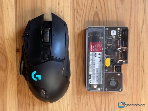 DiskPro 2 Confronto Con Mouse Logitech