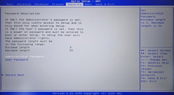Geekom A7 Bios 6
