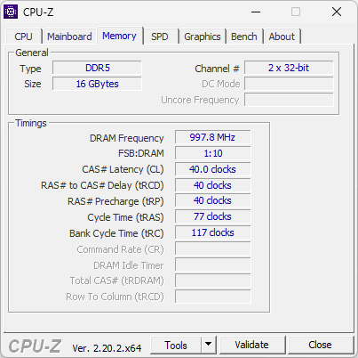 Geekom A7 Cpu Z Memory