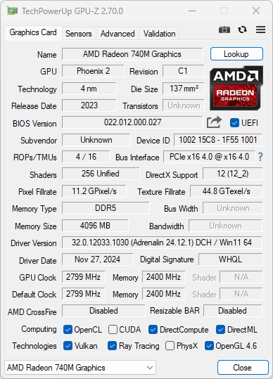 Geekom A7 Techpowerup Gpu Z