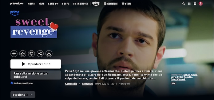 sweet revenge prime video