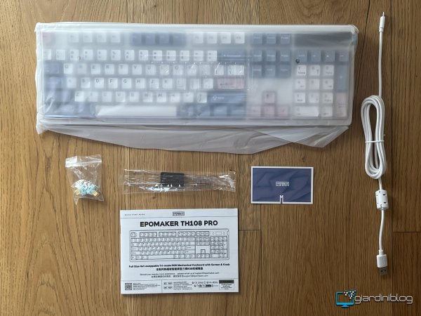 Specifiche Tecniche E Contenuto Confezione Epomaker TH108 Pro