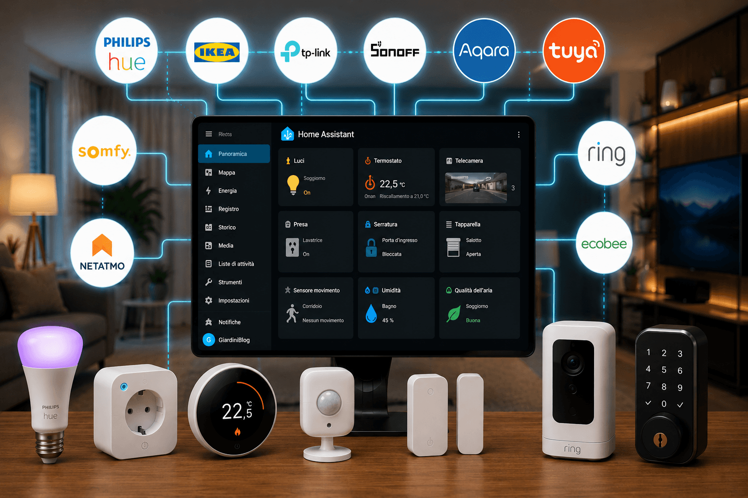 Home Assistant Compatibilita