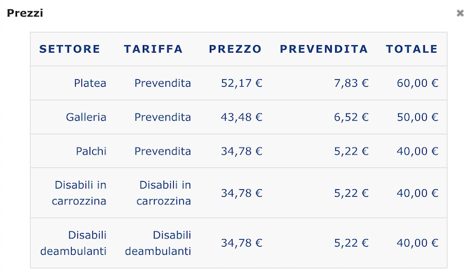 Info Prezzi Concerto Max Gazze Ciaotickets