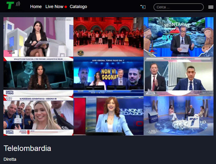 Telelombardia diretta streaming web