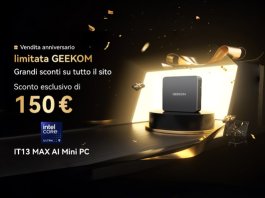 Anniversario Geekom Mini PC IT13 MAX Sconto Offerta Cover