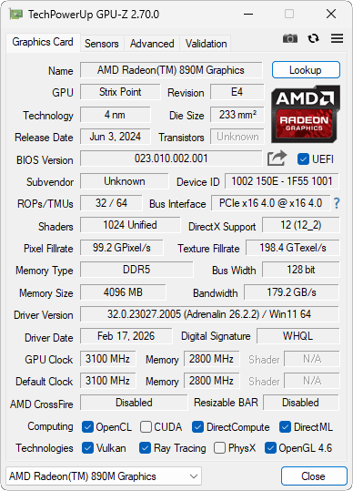 Geekom A9 Max Techpowerup Gpu Z