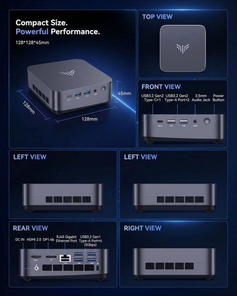 NiPoGi P3 Mini PC Offerta