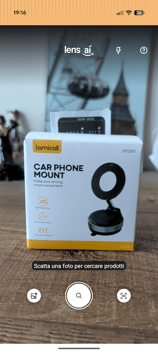 Amazon Shopping Lens Live