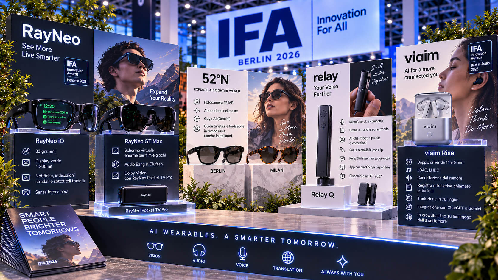 Ifa 2026 Smart Glasses Cuffie