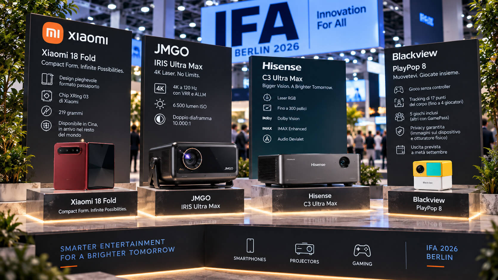 Ifa 2026 Smartphone Proiettori Console