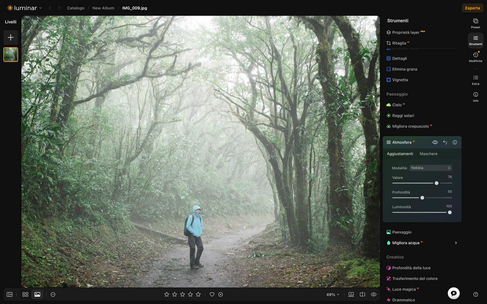 Luminar Nebbia