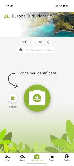 Plantnet Pagina Iniziale