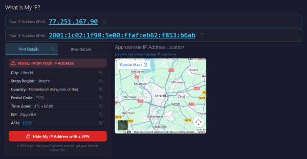 Altra Prova Con Residential IP Di CometVPN