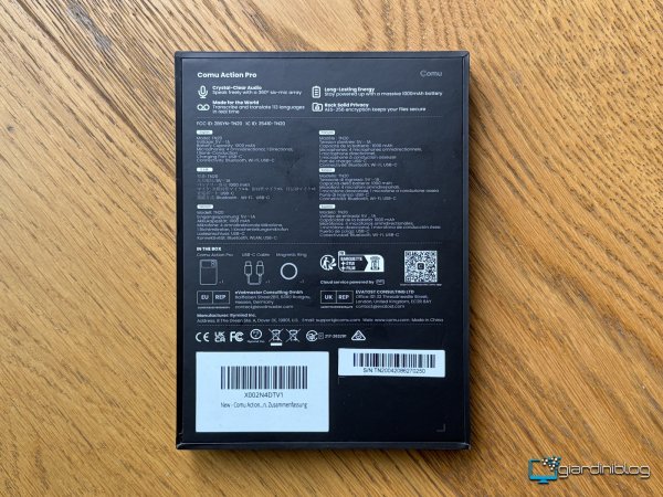 Unboxing Comu Action Pro Pt2