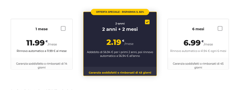 Offerta CyberGhost VPN