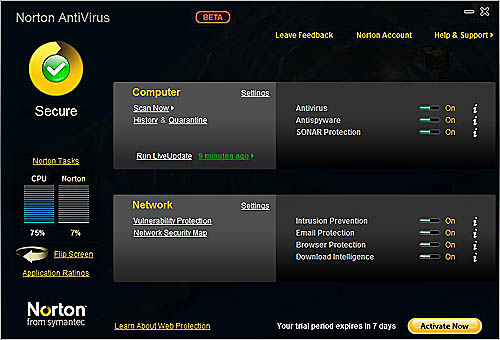 Download Norton AntiVirus 2010 Beta